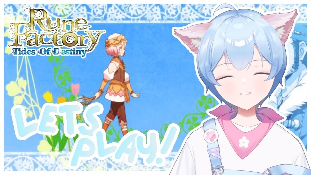 【ID/EN/JP】 Befriending the girls~ 【Rune Factory Tides of Destiny】#32 #KieLive
