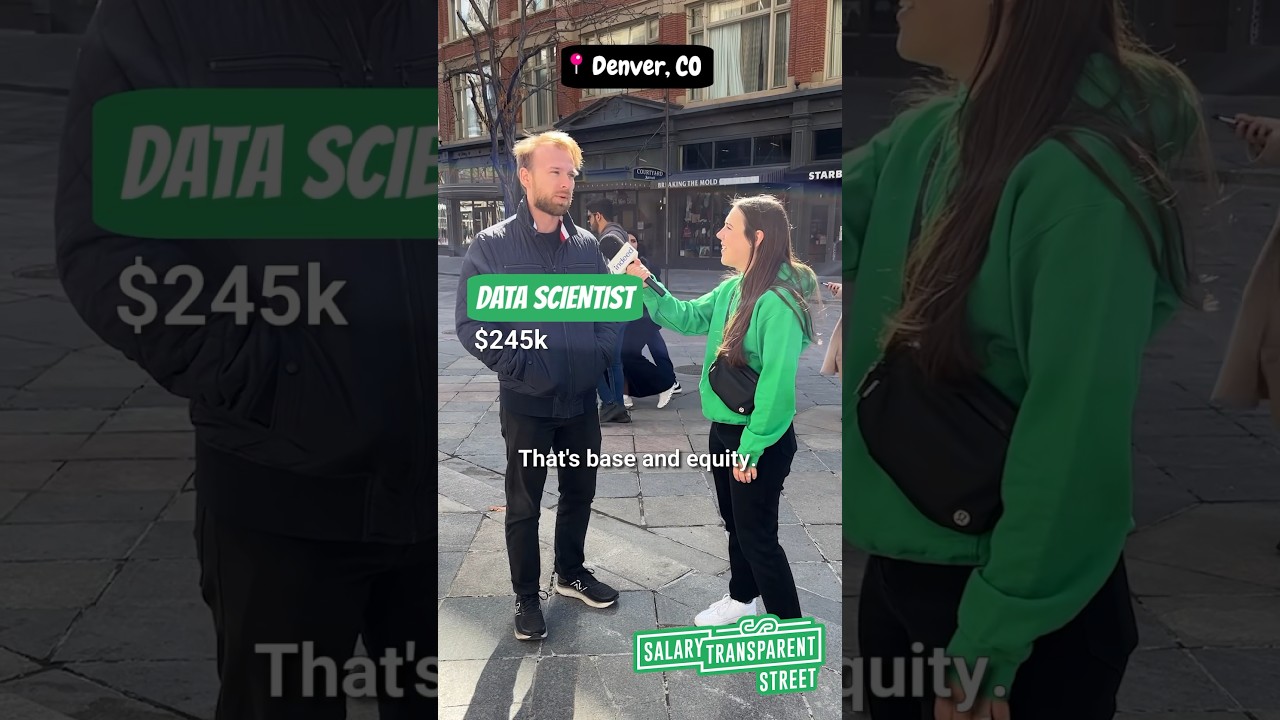Сколько зарабатывают специалисты по данным? #SalaryTransparentStreet #SalaryTransparency #datasci...