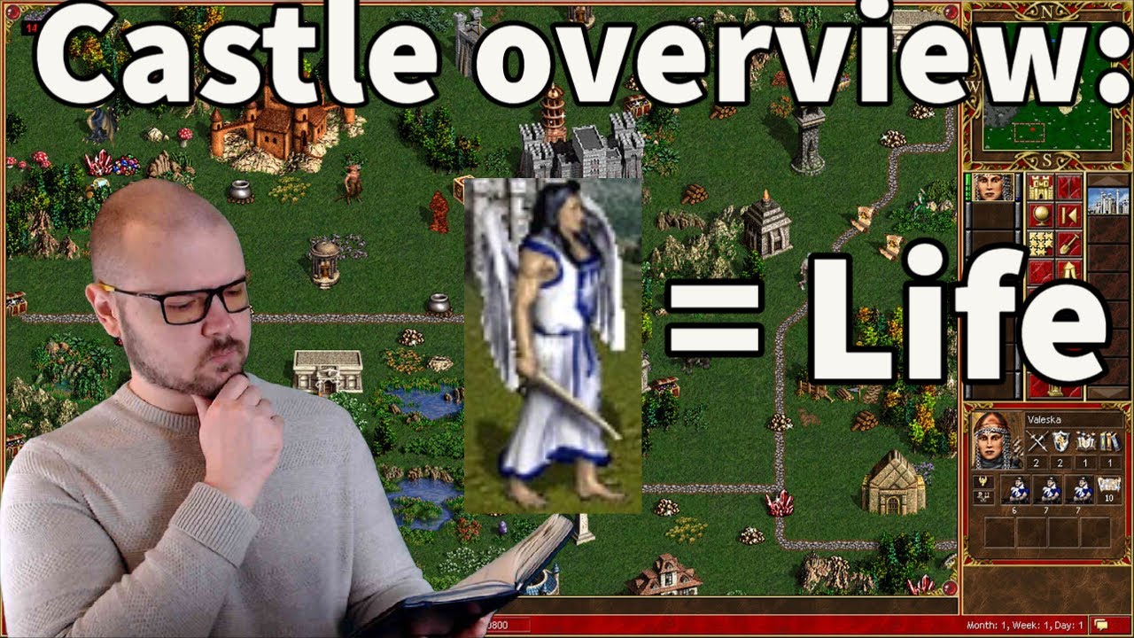 Стратегия Heroes 3 Castle || Базовый обзор || Руководство по Heroes 3 Castle || Alex_The_Magician