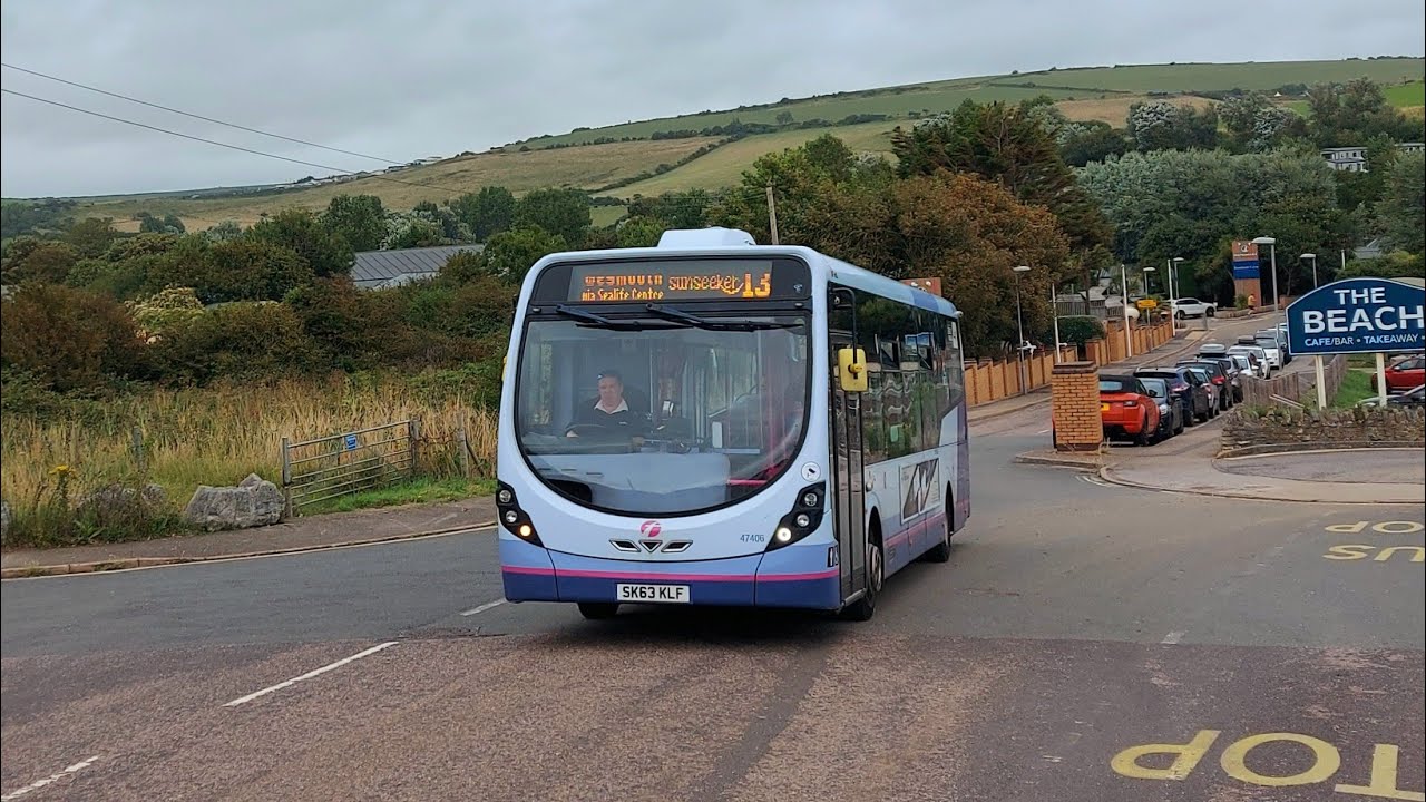 *Full Journey* First Wessex Wright Streetlite On The Route 13 (SK63 KLF)