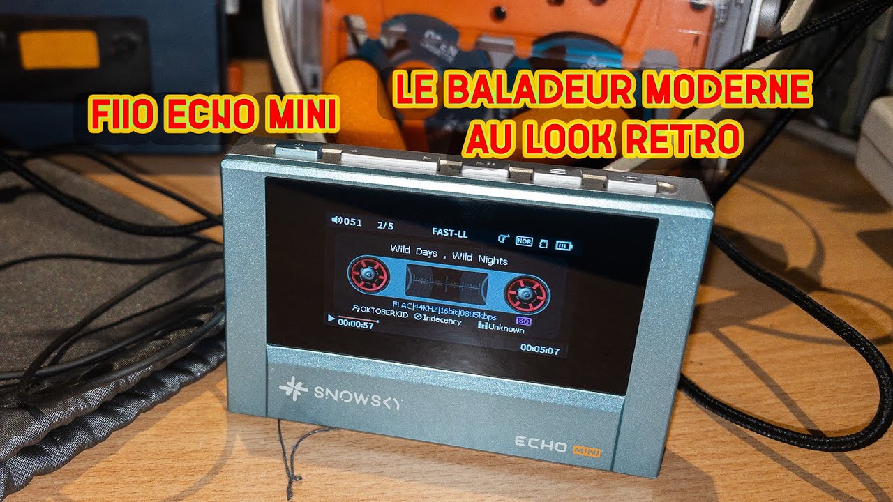 FIIO Echo Mini et casque Wind : le baladeur retromoderne