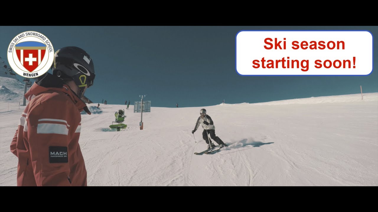 Ski season is starting soon! - Learn how to ski with us in Switzerland!