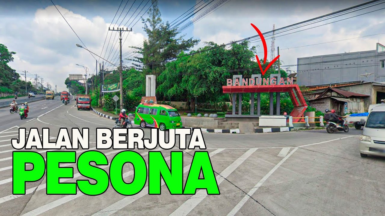 WOW!!! JALAN MENUJU UNGARAN-BANDUNGAN SEMARANG PENUH DENGAN KE INDAHAN
