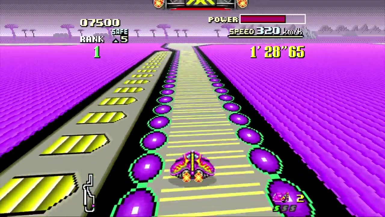 F-Zero Custom Tracks: ReFractured / Hack in HD 16:9 / SNES / bsnes