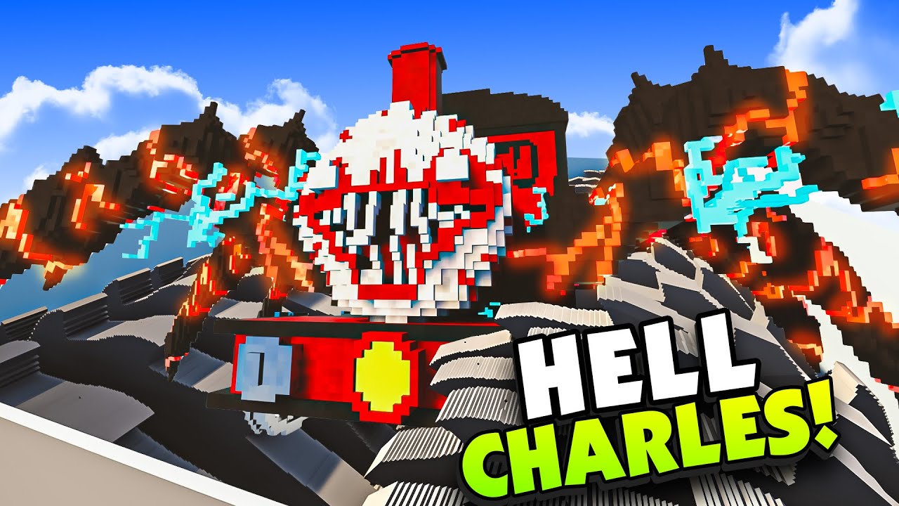Shredding HELL CHARLES In the MEGA SHREDDER - Teardown mods