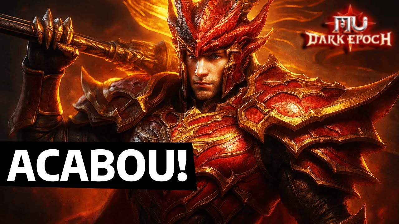 Meu ÚLTIMO vídeo de MU DARK EPOCH? (Desabafo)