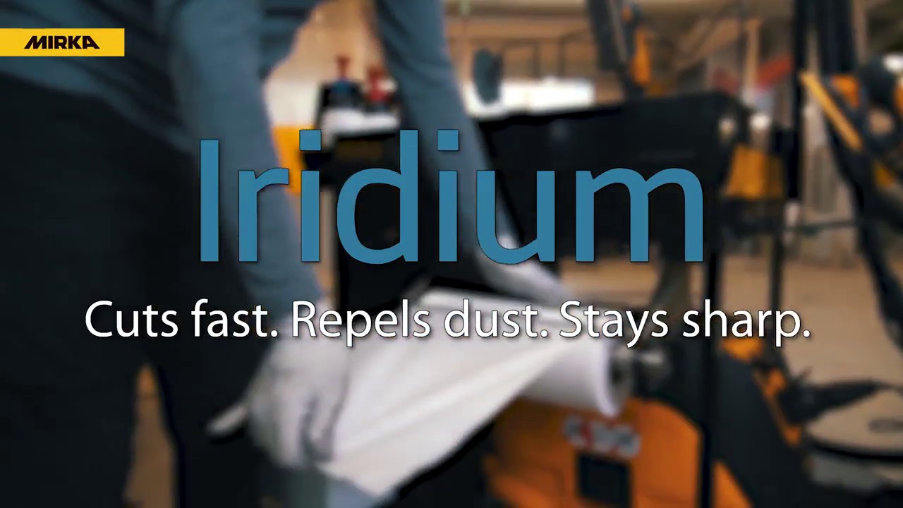 Collision repair process with Mirka Iridium®