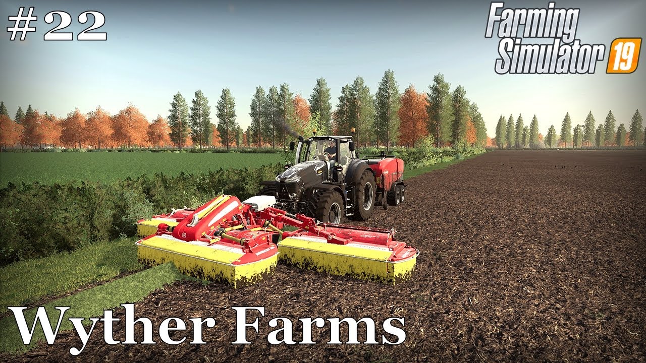 Wyther Farms #22-Cleaning up the Edges of our Fields-Late Autumn Year 2 Let's Play