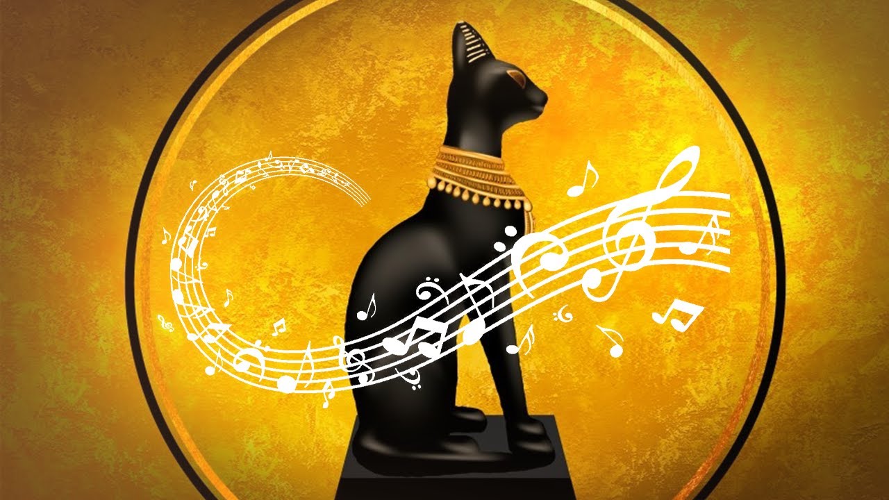 ♬ Ancient Egyptian Cat Music 𓁶 Anti - Anxiety music for cats 10 hours