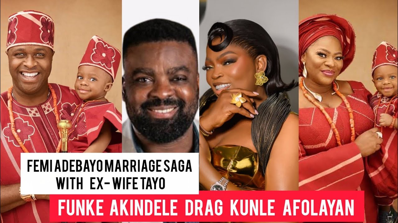 SHOULD FEMI ADEBAYO FORGIVE HIS WIFE? FUNKE AKINDELE BLAST KUNLE AFOLAYAN FOR UNDERMINING HER EFFORT