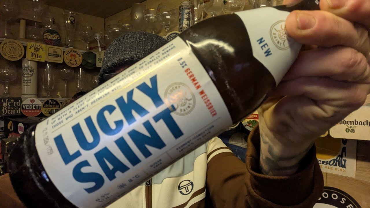 Безалкогольное пшеничное пиво Lucky Saint