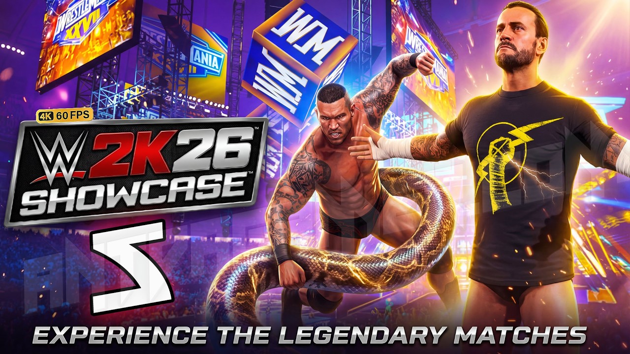 * #WWE2K26 #CMPunk #WWE2K26Showcase *Набор лучших моментов из эпизода &laquo;Раненый Гадюка&raquo; с участием...