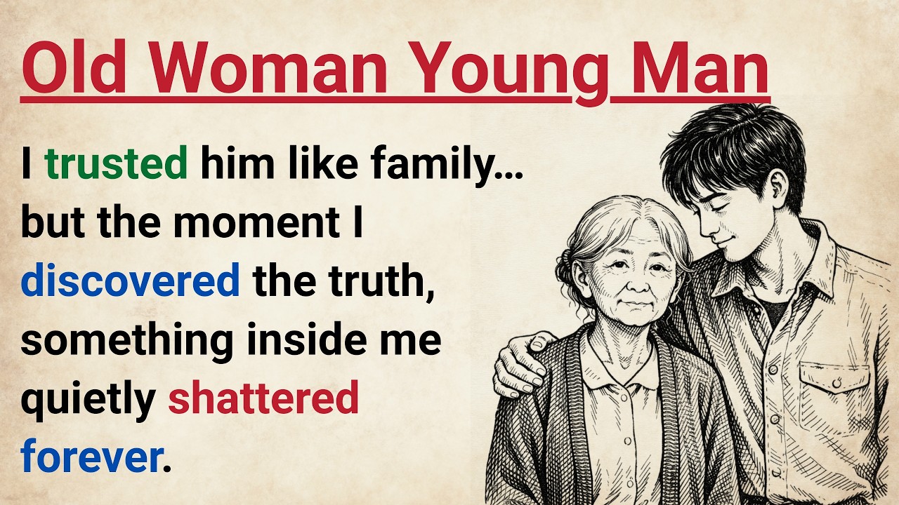 A 79-Year-Old Woman and a Young Man | Emotional English Story | Learn English With Story (A2–B1)