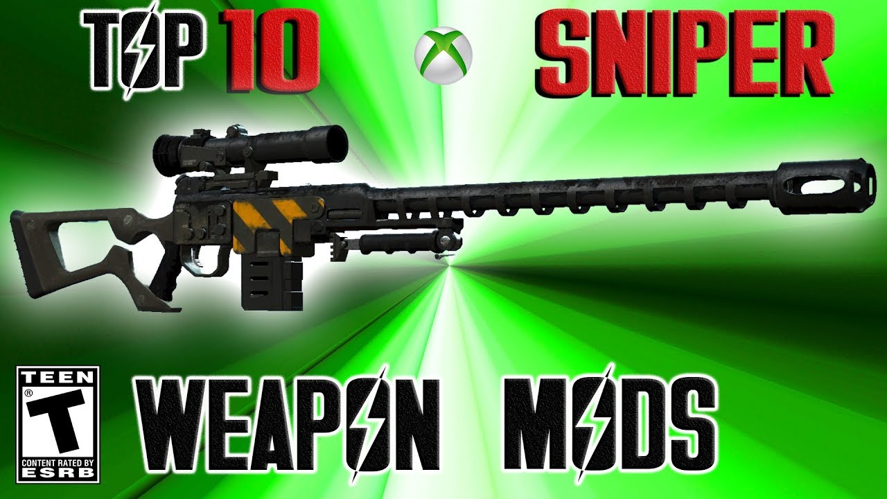 Fallout 4 Top 10 Sniper Weapon Mods