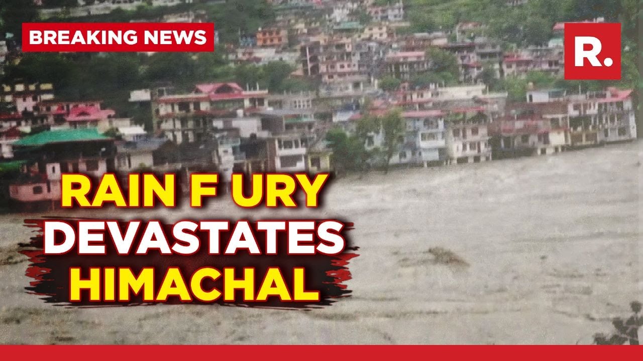 Himachal Pradesh Faces Monsoon Wrath; Properties & Bridges Damaged, Houses Washed away