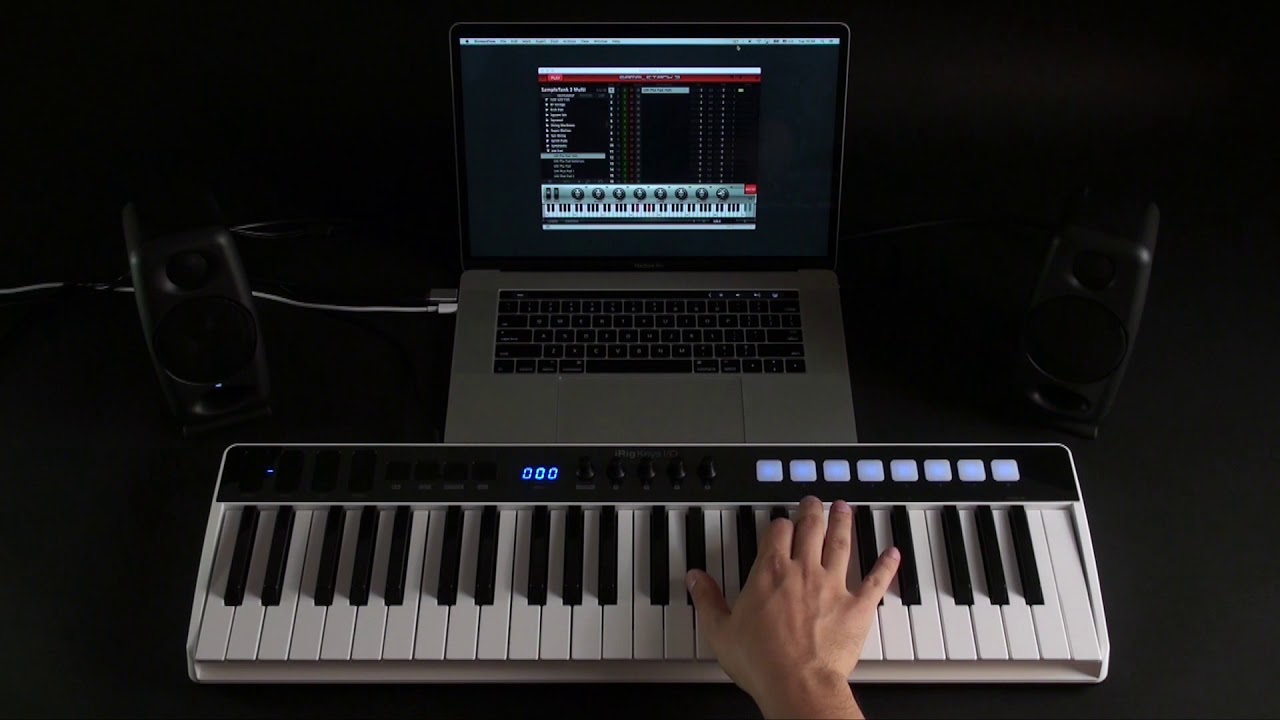 iRig Keys I/O — интеграция с SampleTank 3 для Mac/ПК