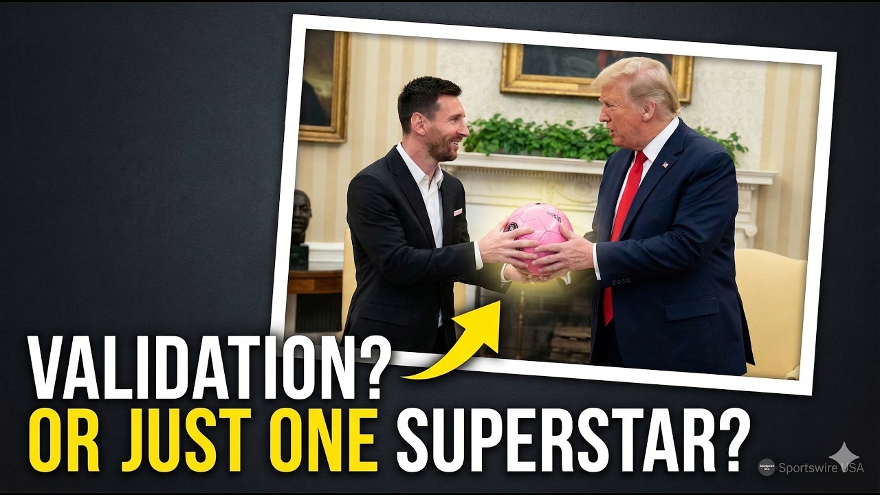 Messi Meets Trump at the White House… HUGE MLS Gamble