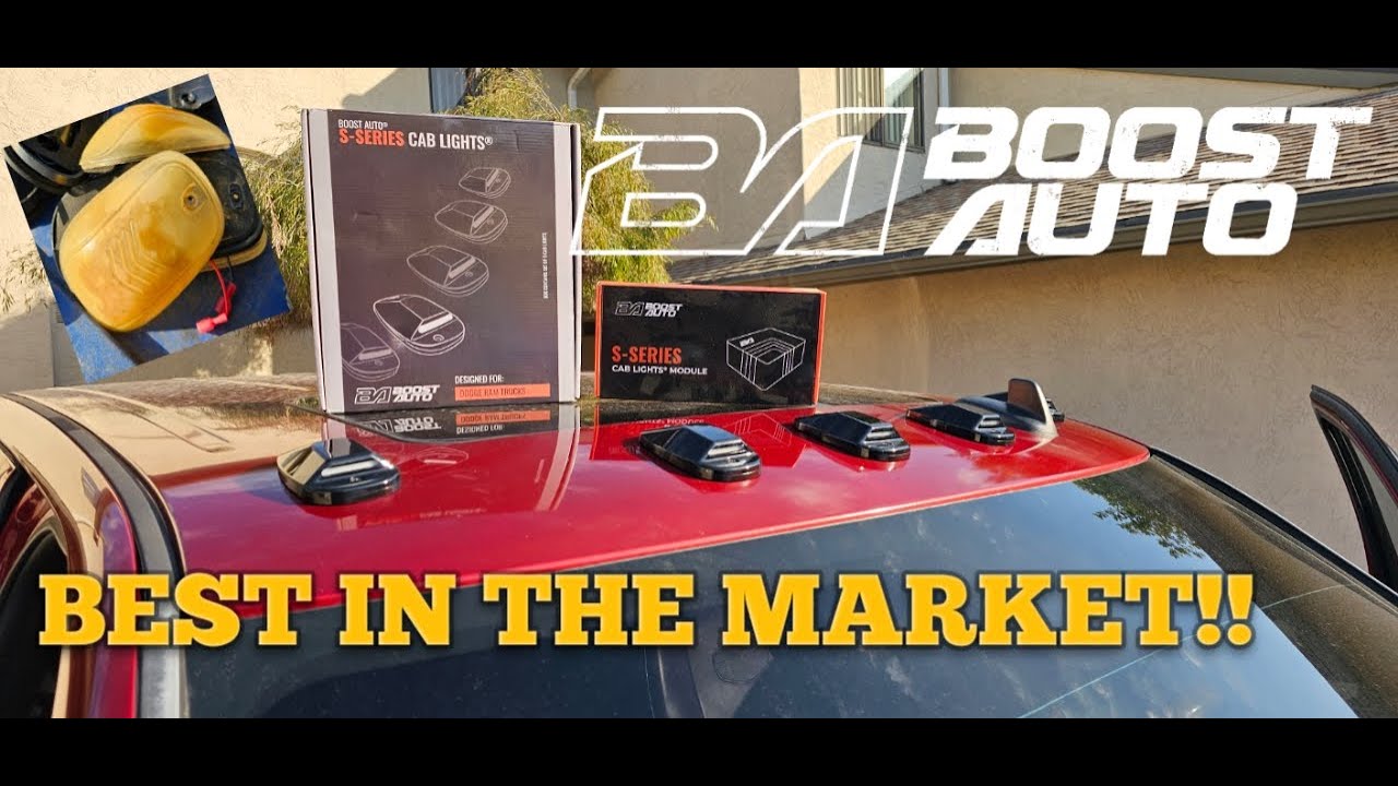 BEST CAB LIGHTS FOR YOUR TRUCK! ||  BOOST AUTO CAB LIGHTS INSTALL