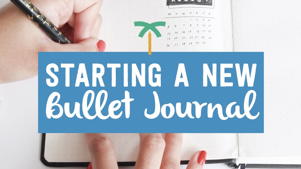 Starting a New Bullet Journal - Migrating into a New Bullet Journal | Stationery Island