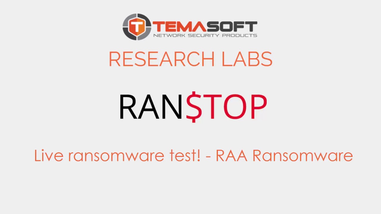 Ranstop anti-ransomware blocks RAA and recovers files