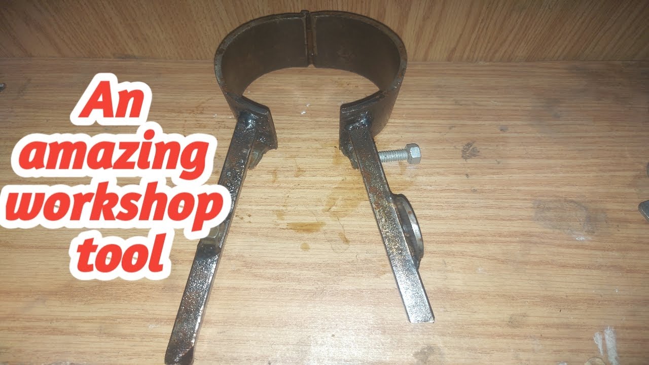 How i made a strong special diy engine piston squeezer|  #mechanic