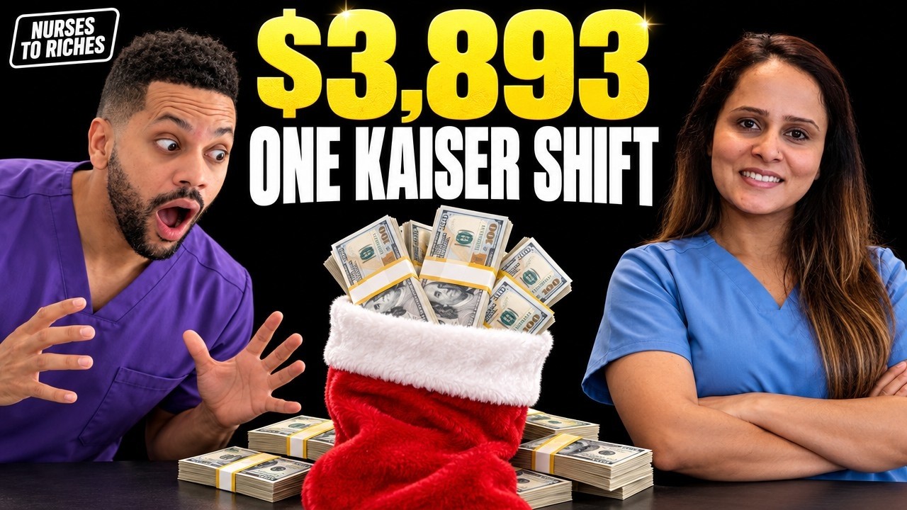The Kaiser Nurse Making $3,893 for One Holiday Shift