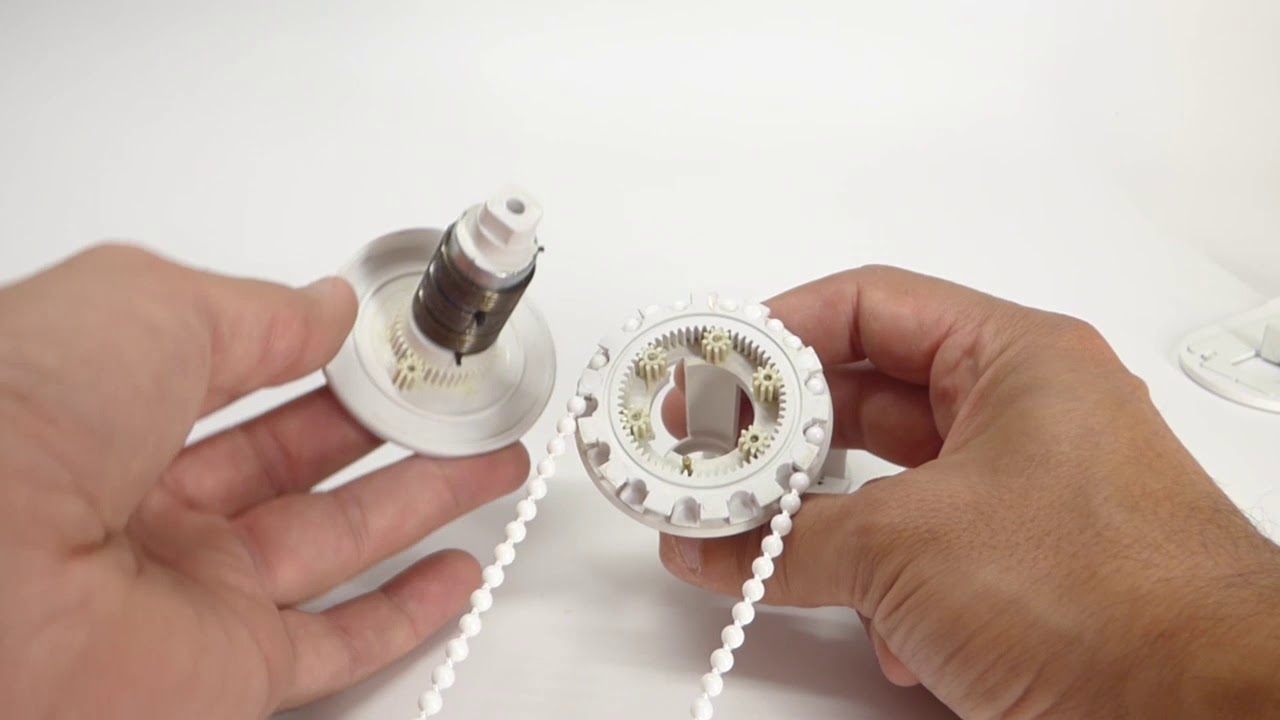 Estor enrollable sistema 43 mm Como cambiar la cadena del mecanismo