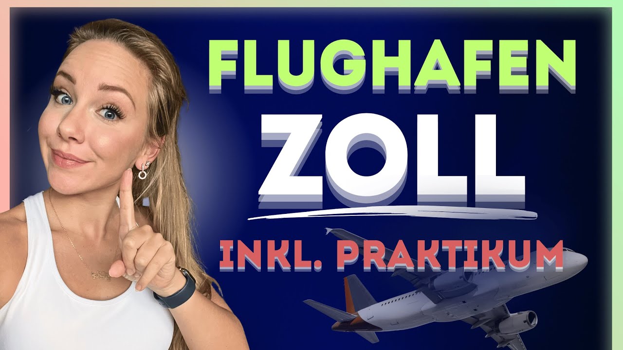 ✈🛃 Zoll Frankfurt Flughafen Ausbildung & KARRIERE | Zoll Einstellungstest bestehen