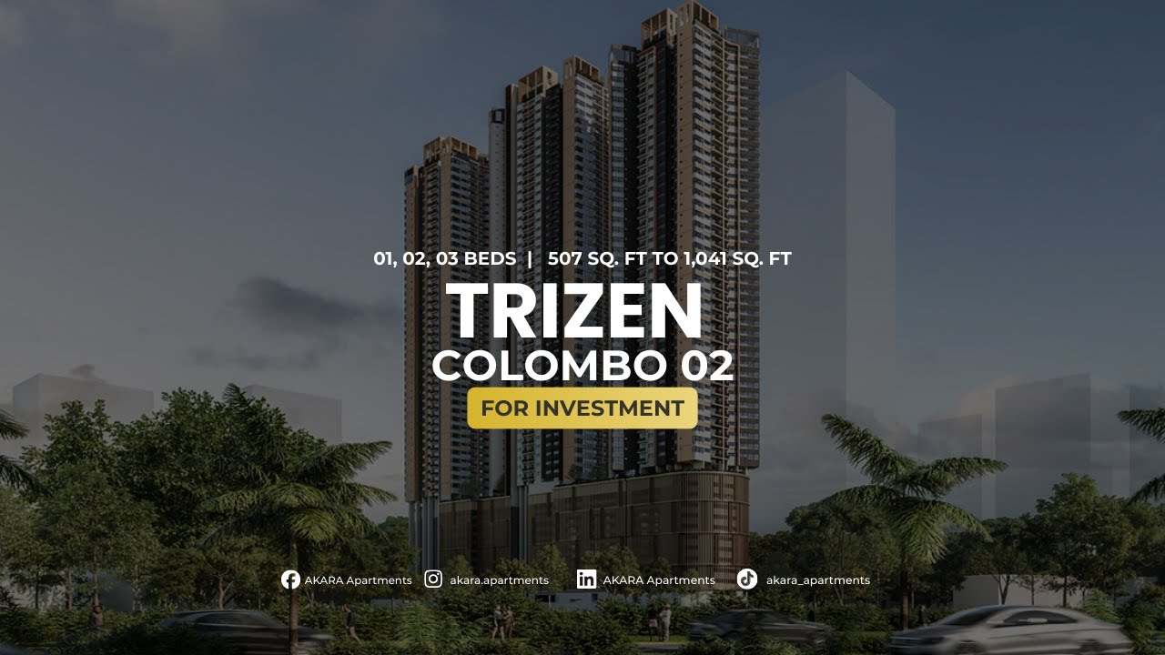 Luxury Apartments for Sale at Trizen | Colombo 02