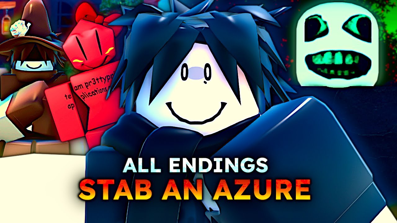 ROBLOX - Stab an Azure - ALL ENDINGS - [Full Walkthrough]