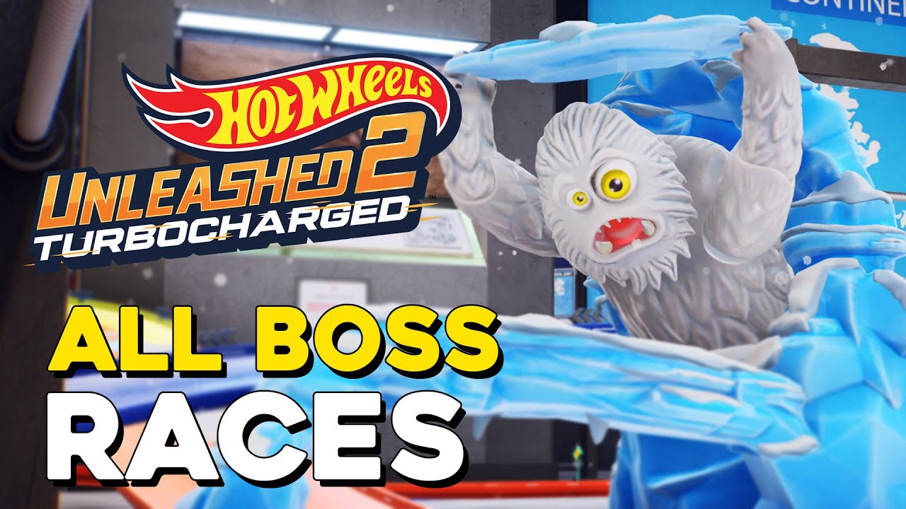 Hot Wheels Unleashed 2 All Boss Races