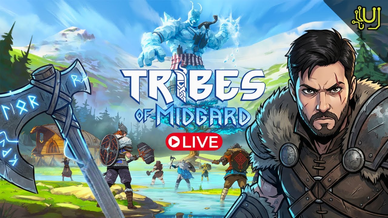 🔴 RAGNARÖK: SOBREVIVER DO ZERO (LIVE) | Tribes of Midgard #1