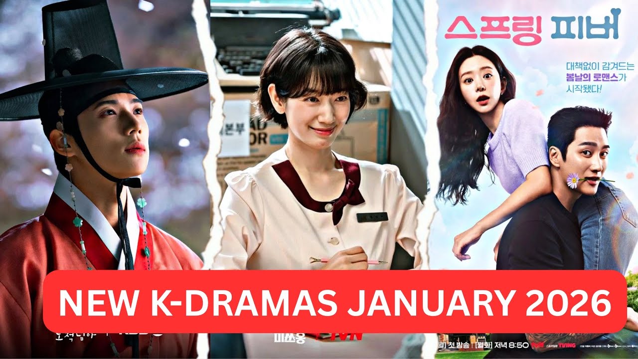 10 Hottest K-Dramas to Watch in January 2026 | Most Anticipated Korean Dramas
