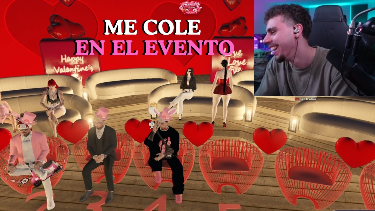 ME  COLE EN UN EVENTO DE SAN VALENTIN