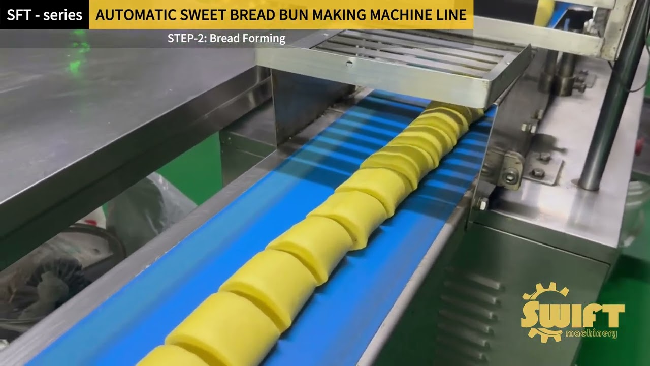 Automatic Sweet Bread Bun Making Machine Line