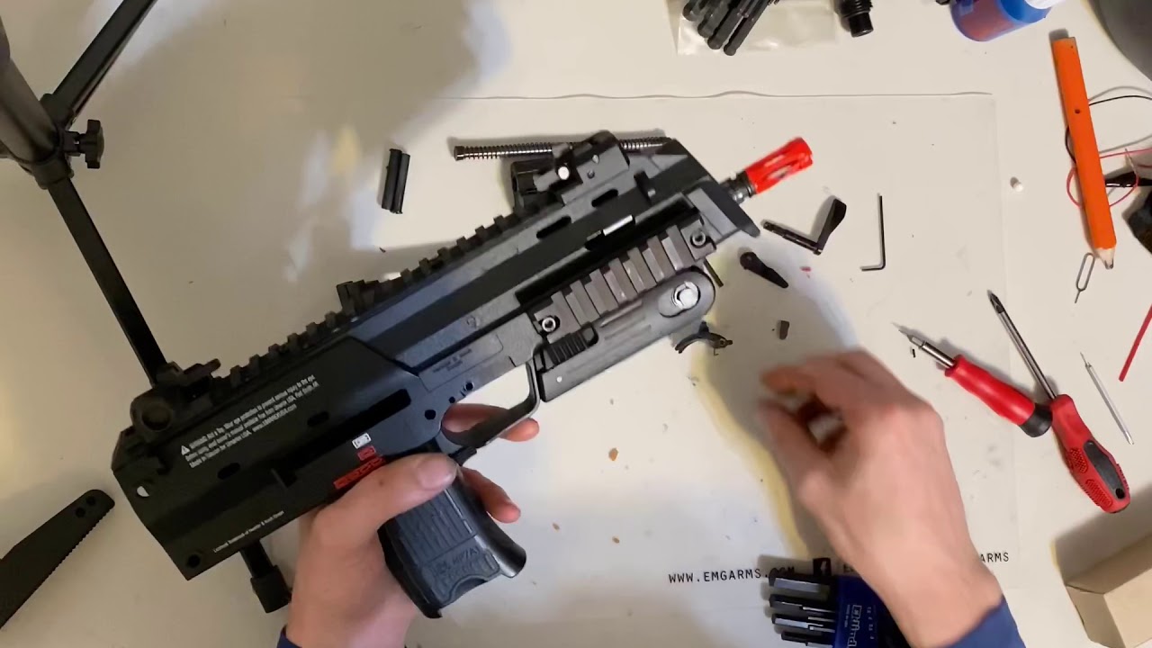 KWA GBB MP7 complete disassembly/reassembly