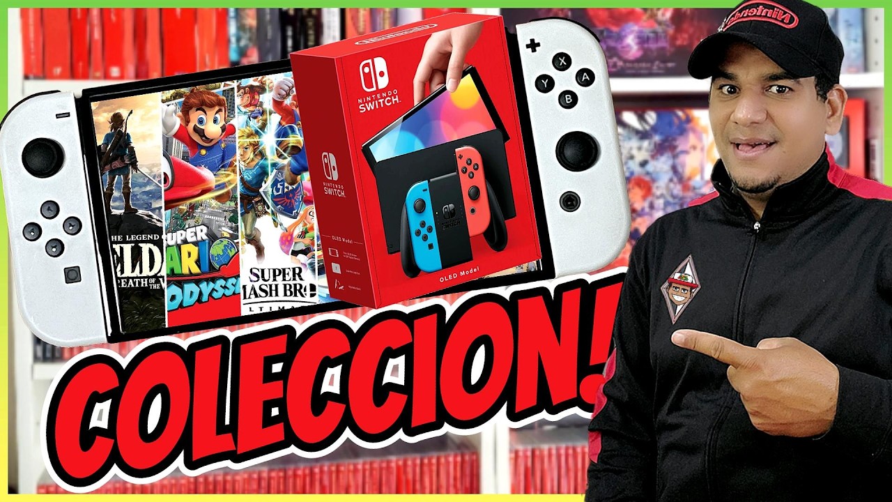 Mi colecci&oacute;n completa de Nintendo Switch 2025! 🔥