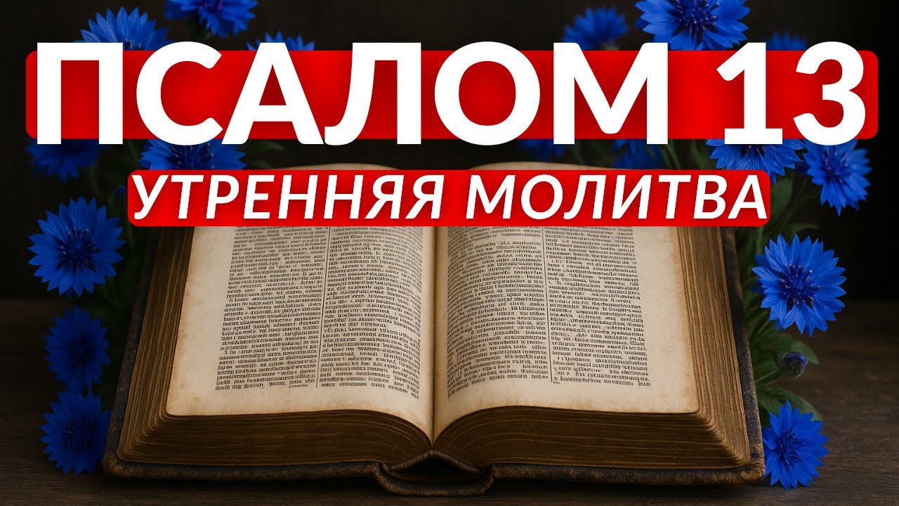 ПСАЛОМ 13 | Этот псалом РАЗРУШИТ твою гордость | УТРЕННЯЯ МОЛИТВА
