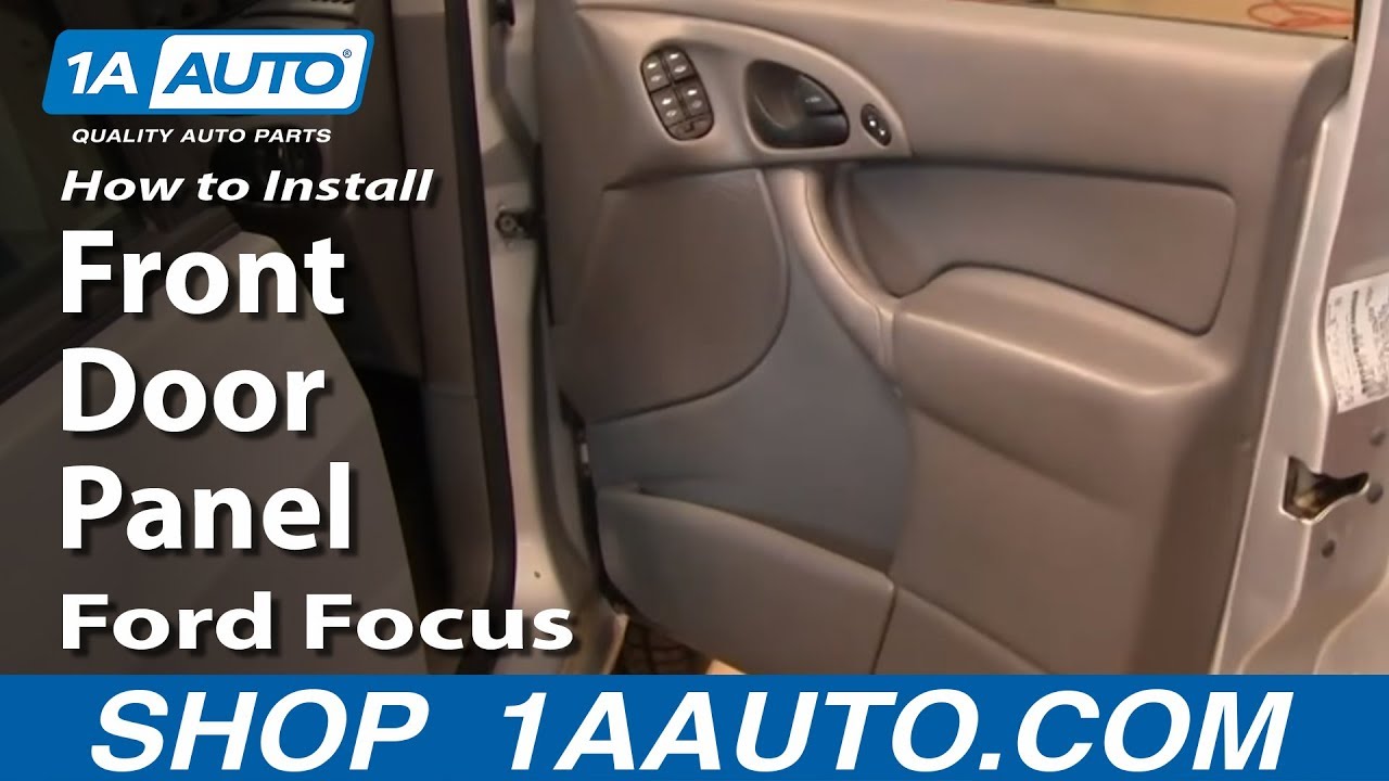 How To Remove Front Door Panel 00-05 Ford Focus