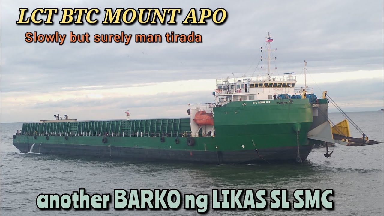 LCT BTC MOUNT APO, Docking maneuvering, kahit lakas ng hangin