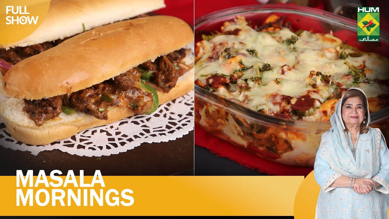 Baked Chicken Chili & Philly Steak Sandwiches | Masala Morning | Shireen Anwar | 31 July | MasalaTv