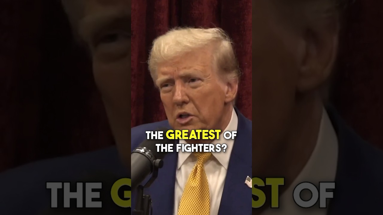 Donald Trump Asks Joe Rogan Who Is The MMA GOAT?! 🤔🐐