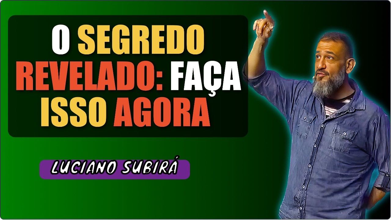PROVA DE FOGO: Luciano Subirá Revela Como Superar as Aflições e Vencer