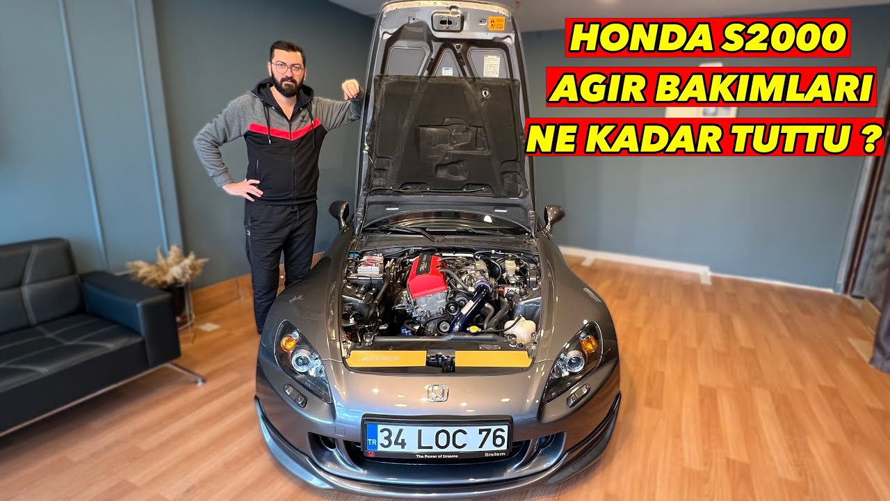 Honda S2000 Agır Bakımları Yapıldı - Tampon Eki Takıldı.