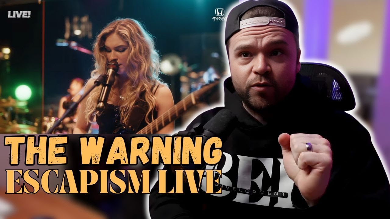 THE WARNING - ESCAPISM (Live Honda Stage) | REACTION