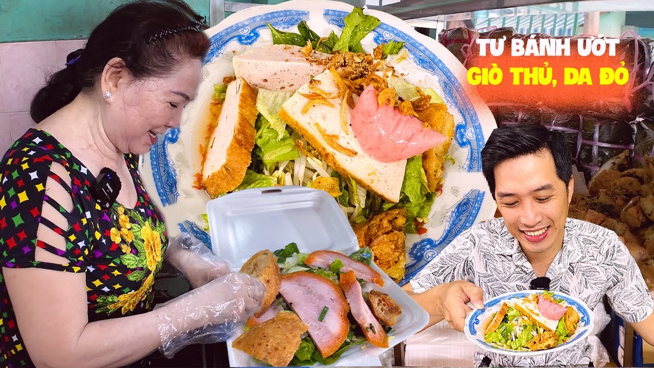 B&aacute;nh ướt c&oacute; gi&ograve; thủ, chả da đỏ hiếm thấy khiến Việt Kiều l&uacute;c n&agrave;o về nước cũng phải gh&eacute;