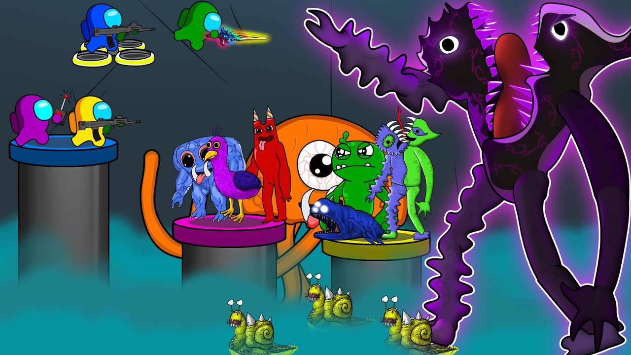 어몽어스 VS Garten of Banban 7 ANIMATION 54
