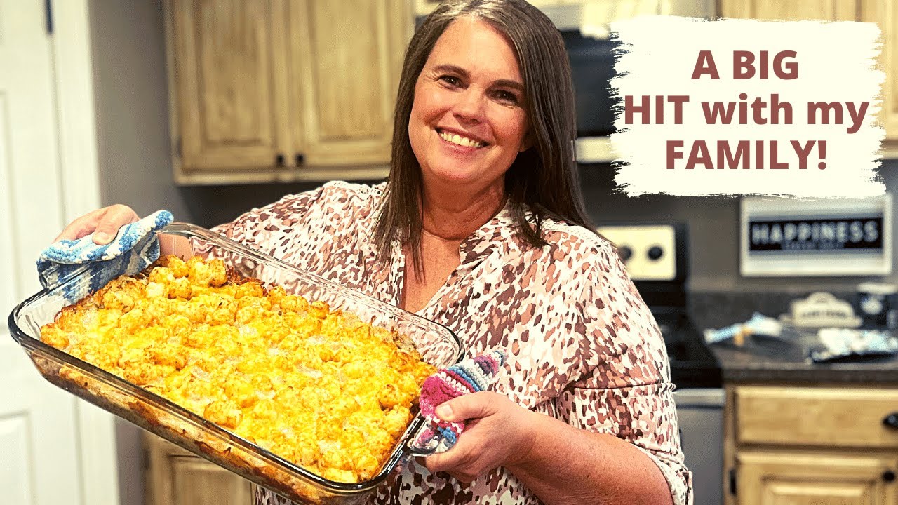 Ultimate Cheesy Tater Tot Casserole Recipe!