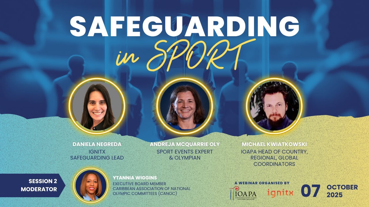 Safeguarding in Sport Webinar &ndash; Session 2 (7 October 2025)
