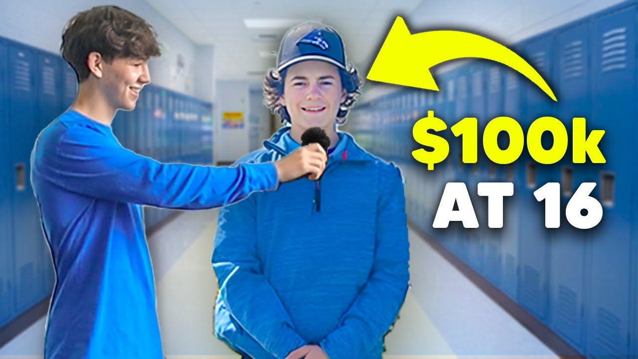 Asking Highschool Students How They Make Money